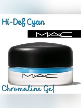 Hi-Def Cyan MAC Cosmetics Chromaline Gel Eyeliner Brand New in Box Authentic